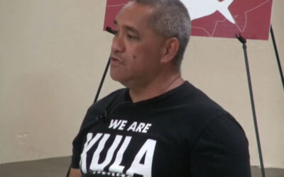 Vernon Kalinikau Ahu Moku Presentation on Maui 9/22/18